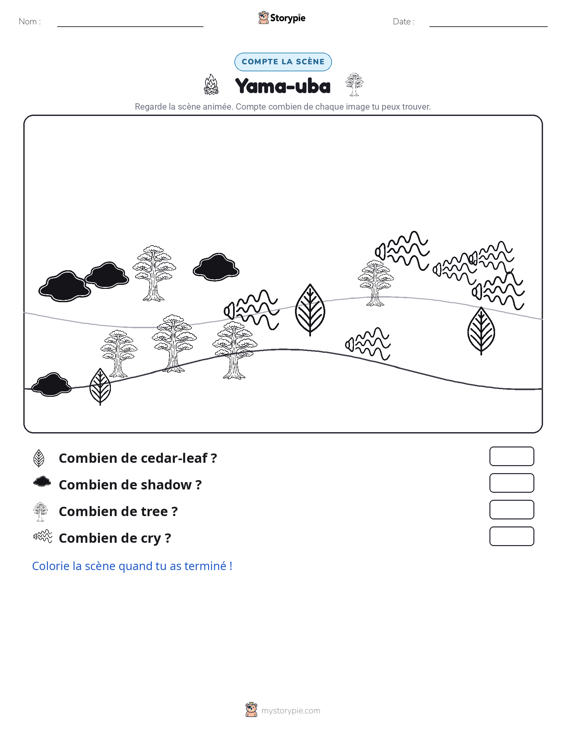 Scène de Comptage