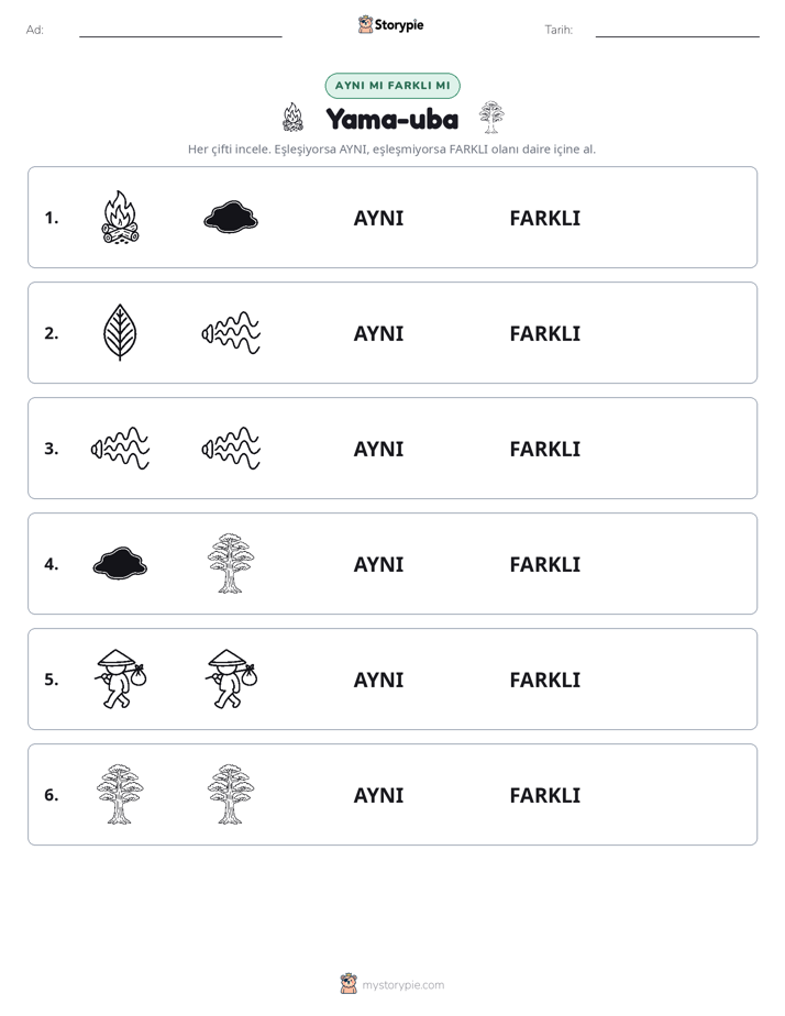 Aynı mı Farklı mı