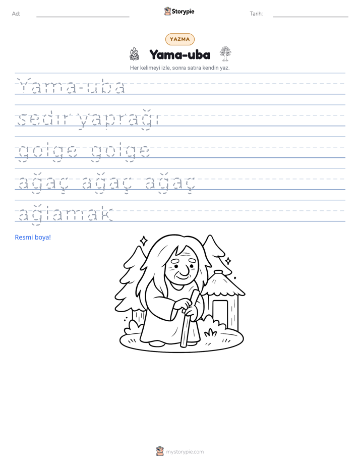 Yazma Pratiği