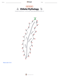 Chilote Mythology printable worksheet preview