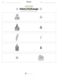 Chilote Mythologie afdrukbare werkblad voorbeeld