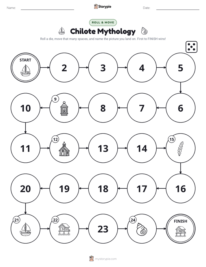 Roll & Move Game