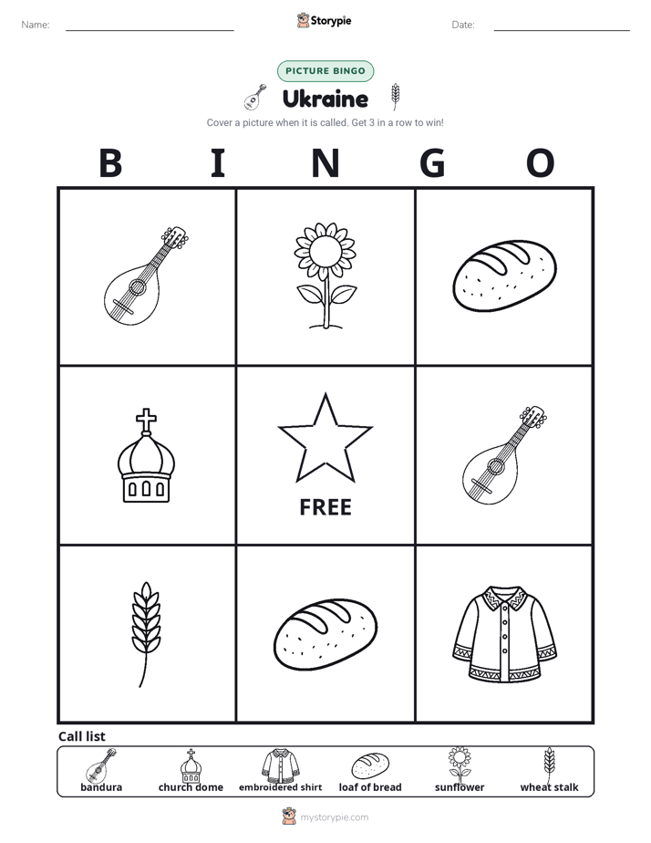 Picture Bingo