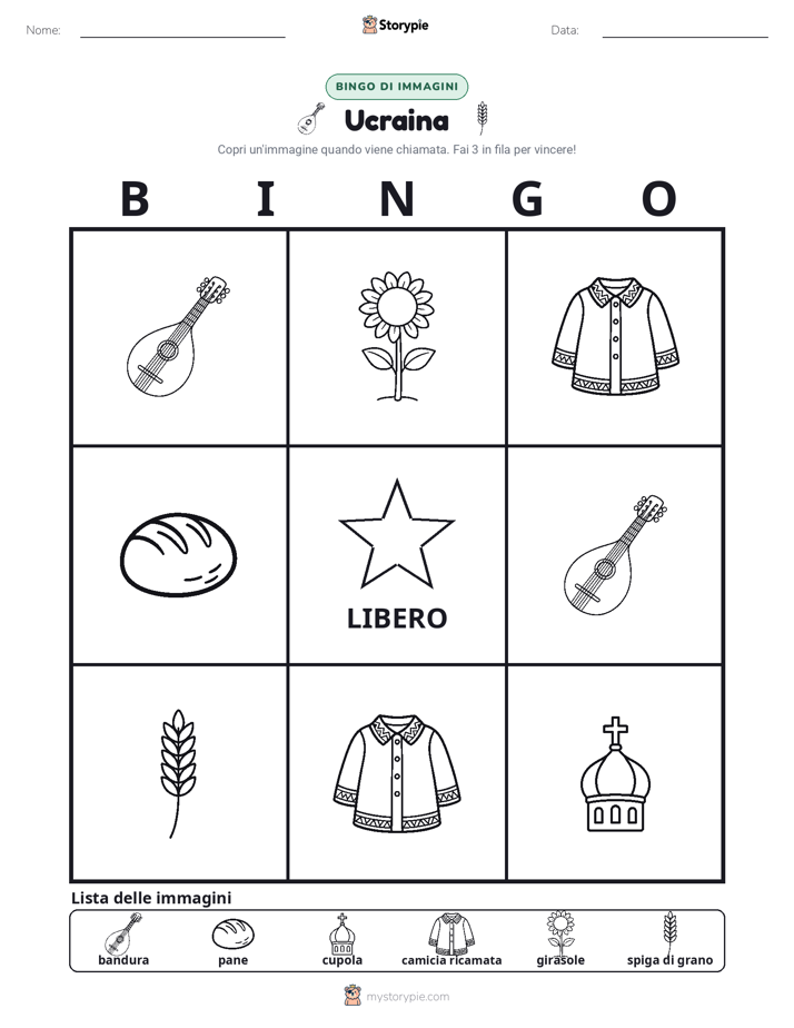 Bingo delle Immagini