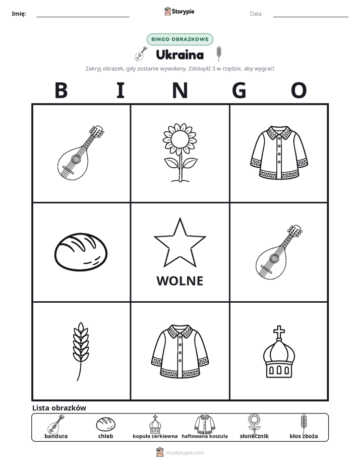 Bingo obrazkowe