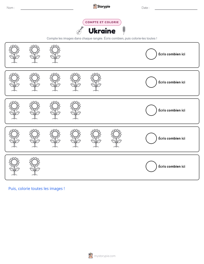 Compter & Colorier