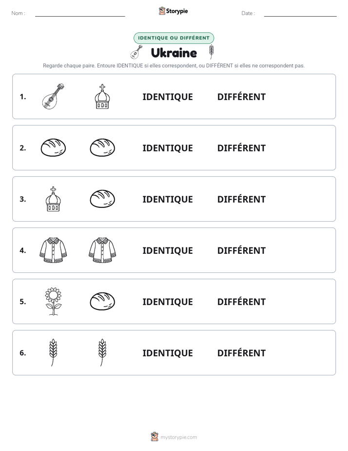 Identique ou Différent