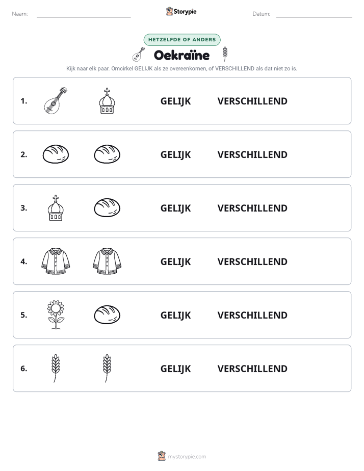 Zelfde of Verschillend