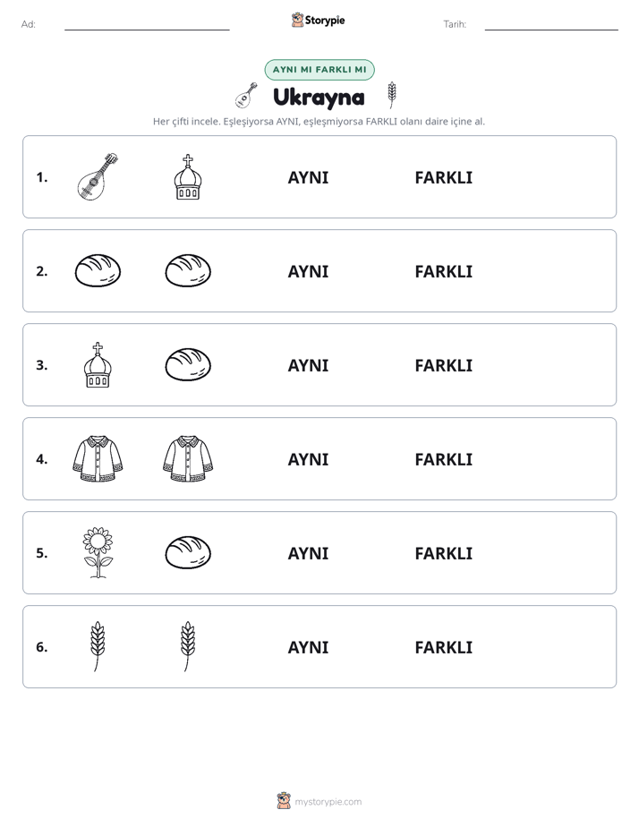 Aynı mı Farklı mı