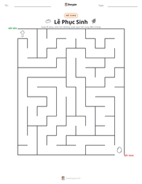 Xem trước tài liệu in sẵn Lễ Phục Sinh