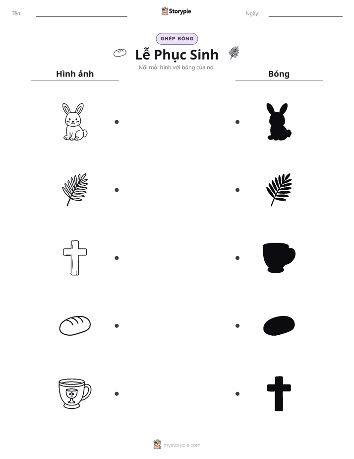 Ghép Hình Bóng