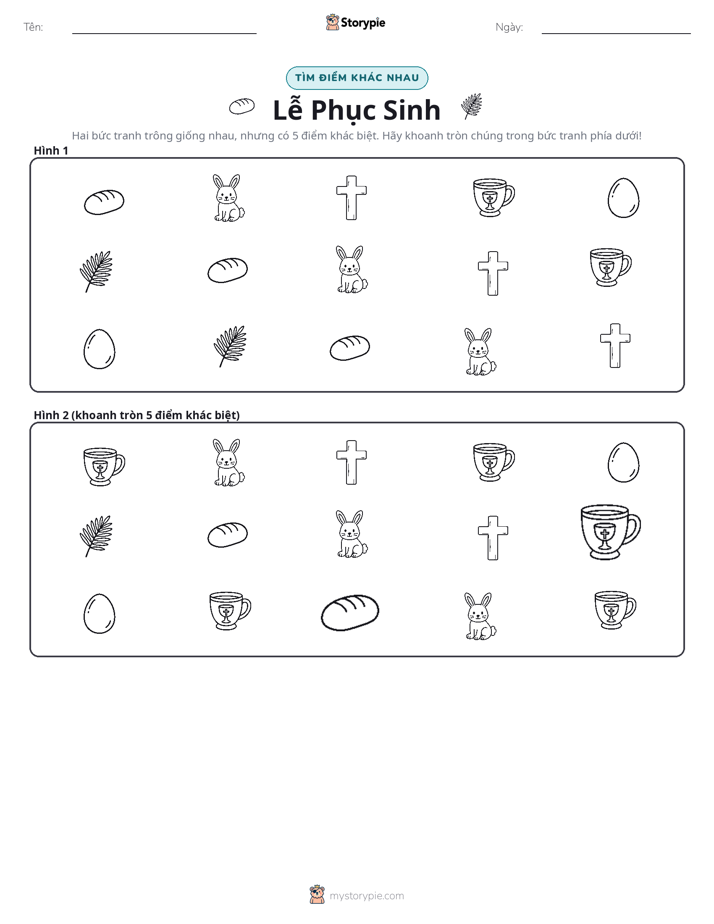 Tìm Sự Khác Biệt