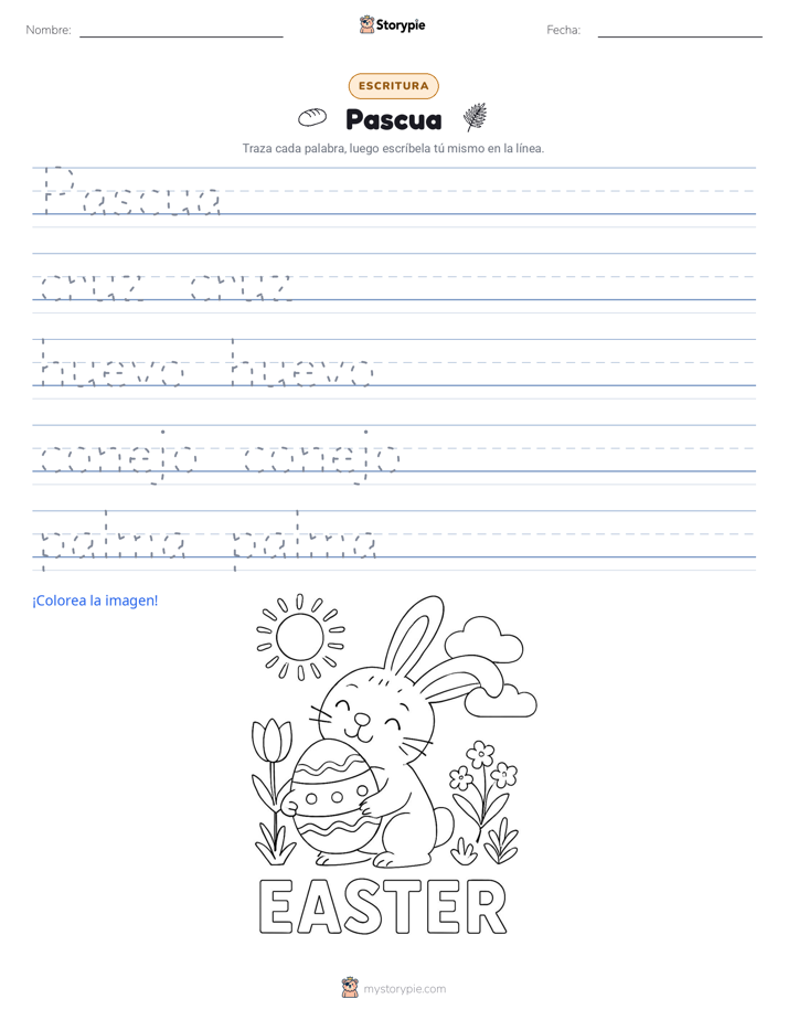 Práctica de Escritura