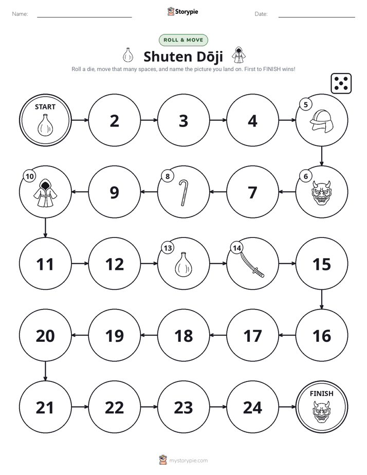 Roll & Move Game