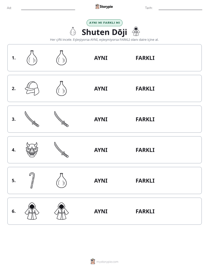 Aynı mı Farklı mı