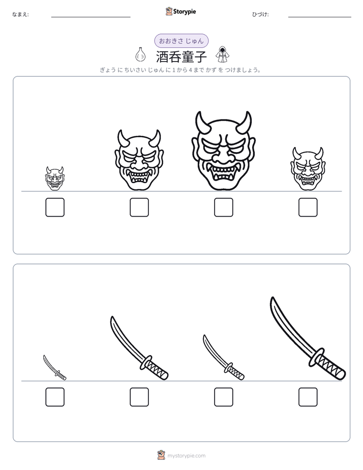 サイズ順