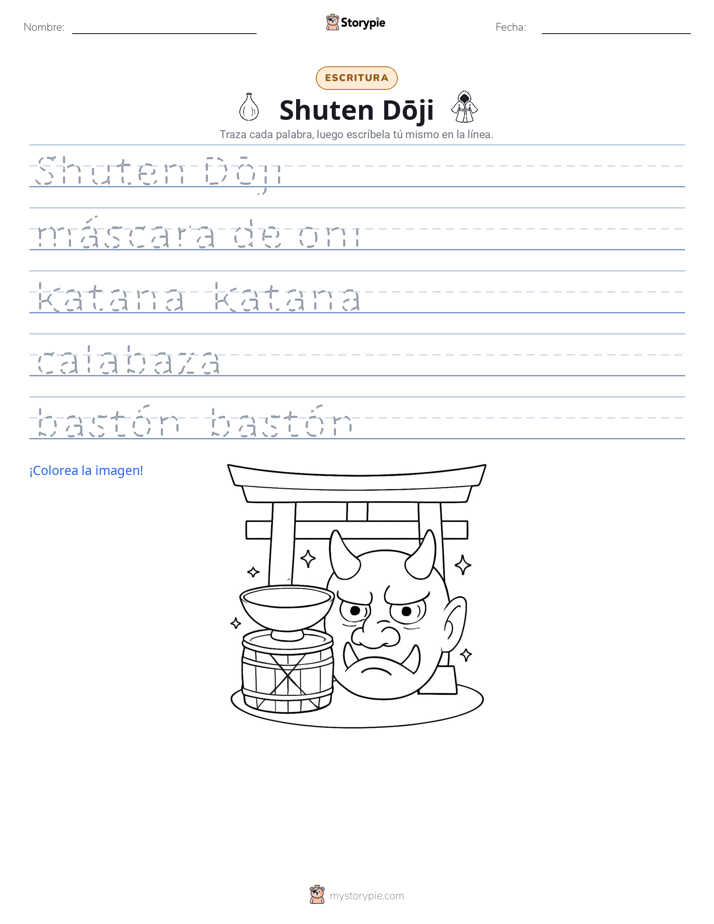 Práctica de Escritura