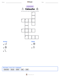 Caleuche printable worksheet preview