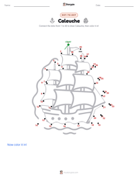 Caleuche printable worksheet preview