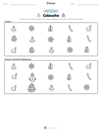 Caleuche printable worksheet preview