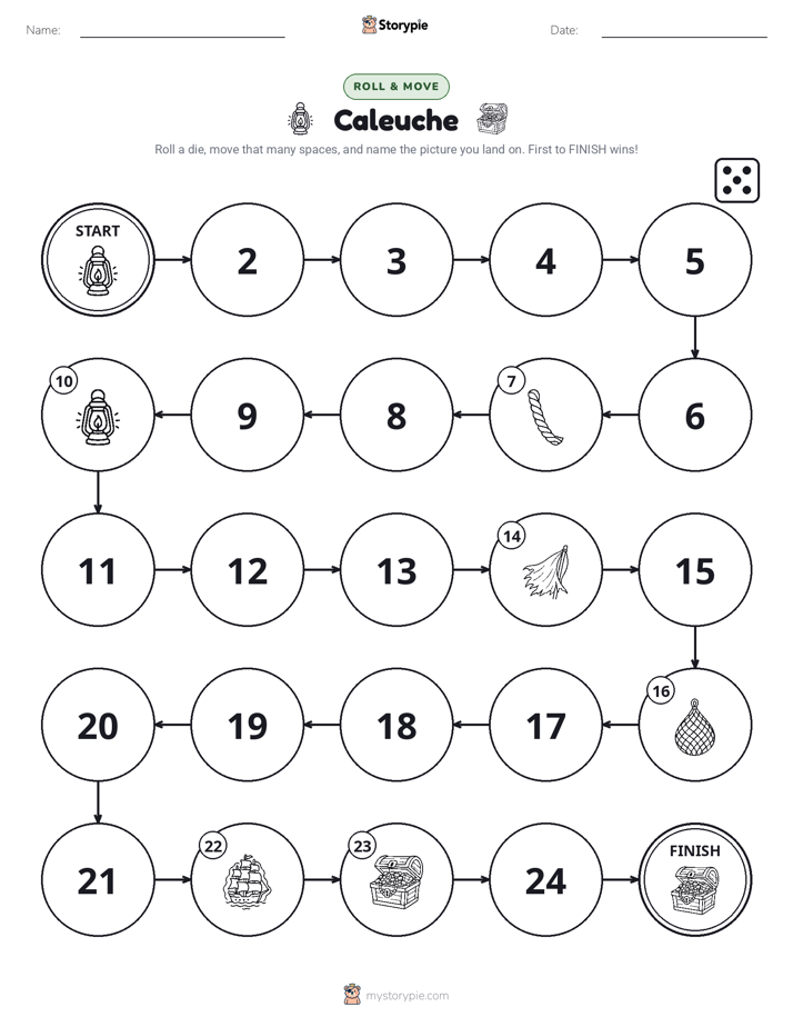 Roll & Move Game