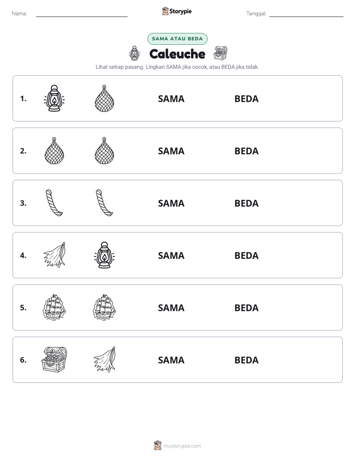 Sama atau Berbeda