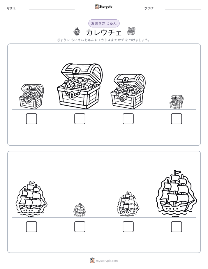 サイズ順