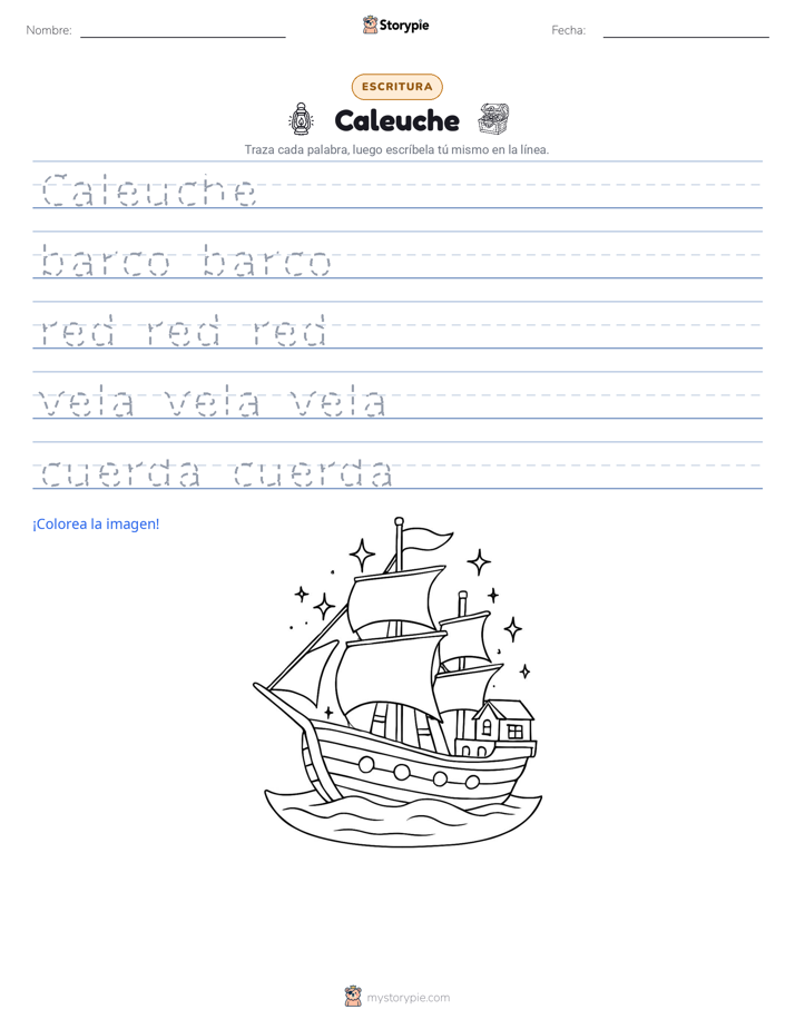 Práctica de Escritura