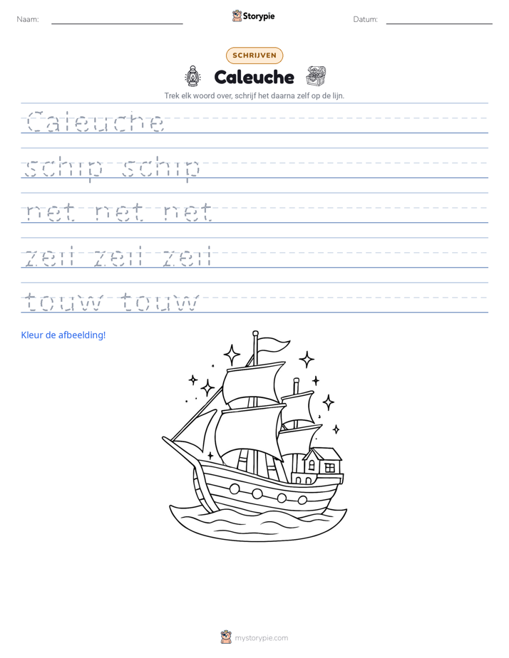 Schrijf Oefening