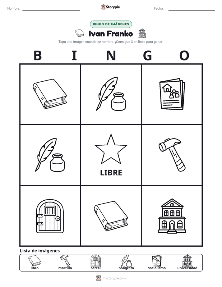 Bingo de Imágenes