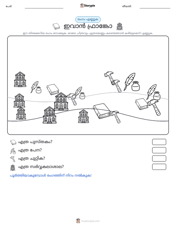 എണ്ണുന്ന ദൃശ്യങ്ങൾ