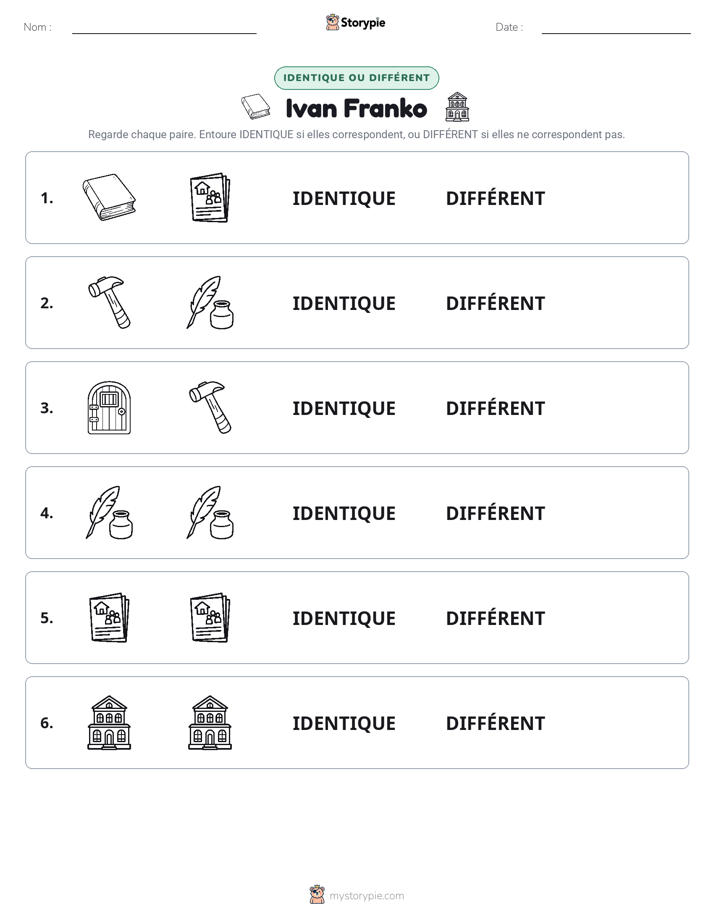 Identique ou Différent