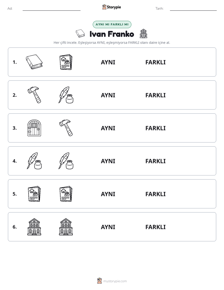 Aynı mı Farklı mı