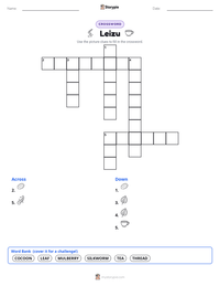 Leizu printable worksheet preview
