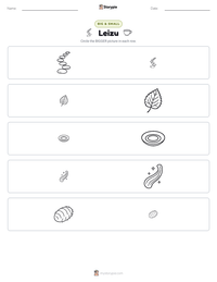 Leizu printable worksheet preview