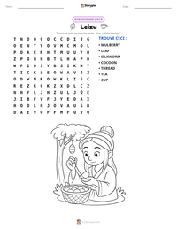 Aperçu de la feuille de travail imprimable Leizu