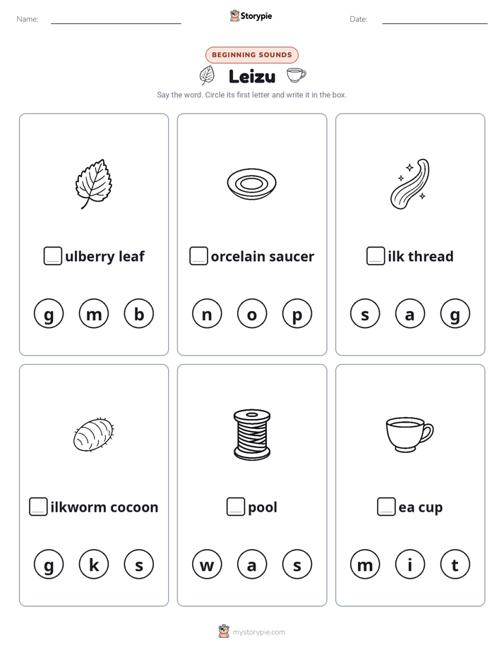 Beginning Sounds
