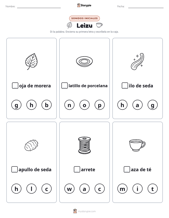 Sonidos Iniciales