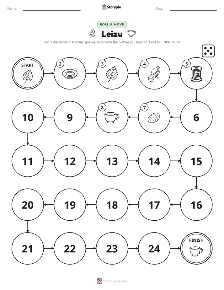 Roll & Move Game