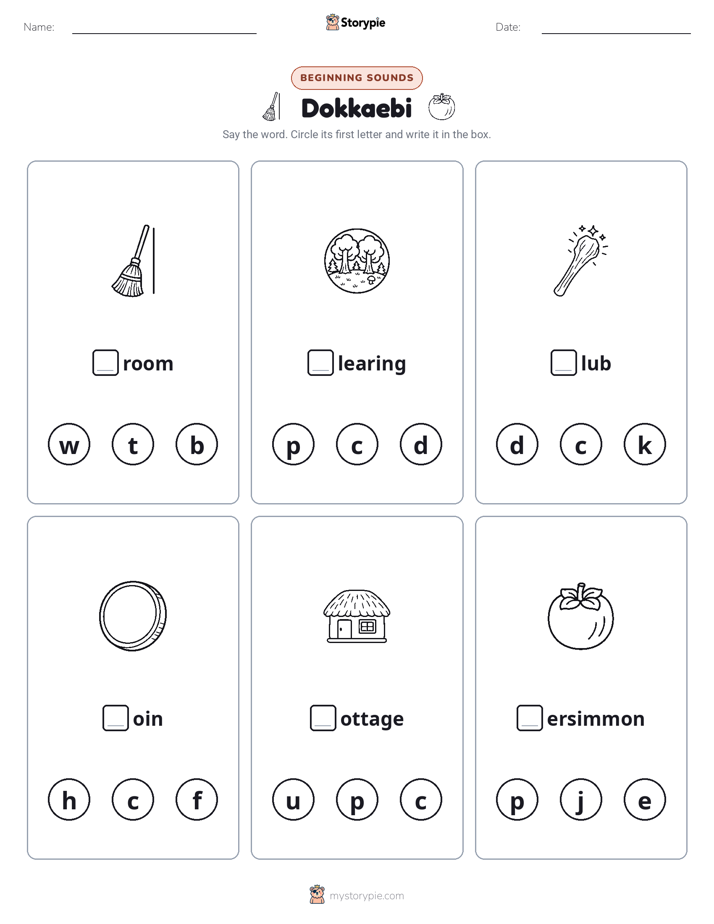 Beginning Sounds