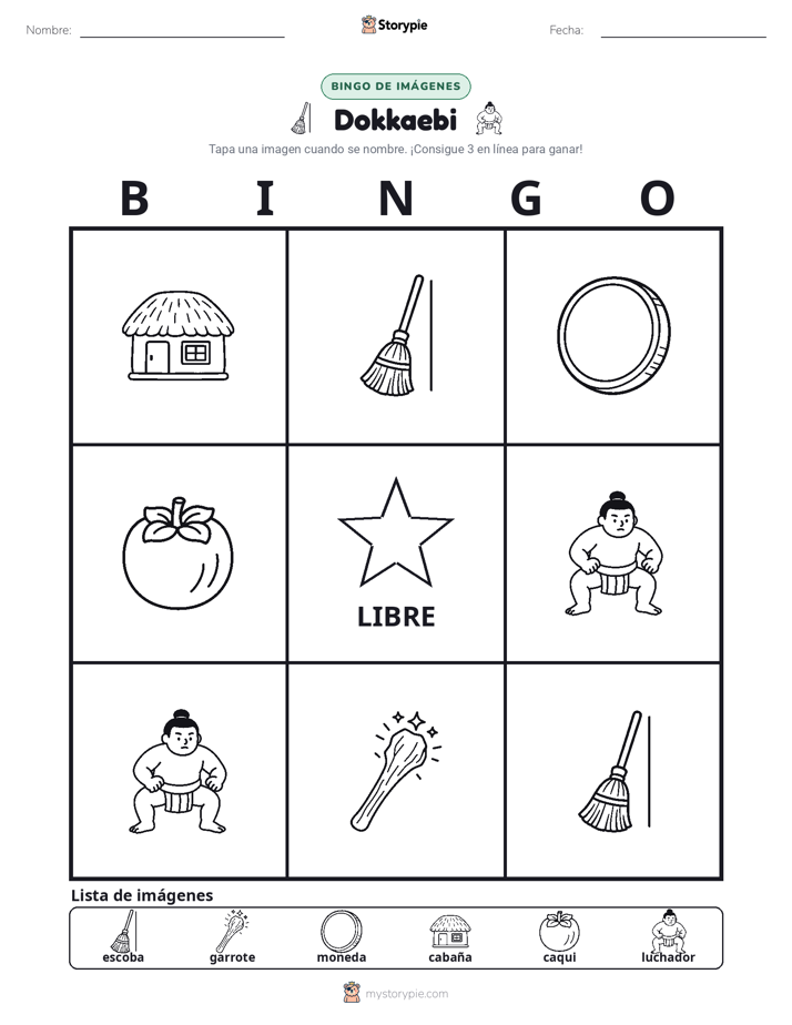Bingo de Imágenes