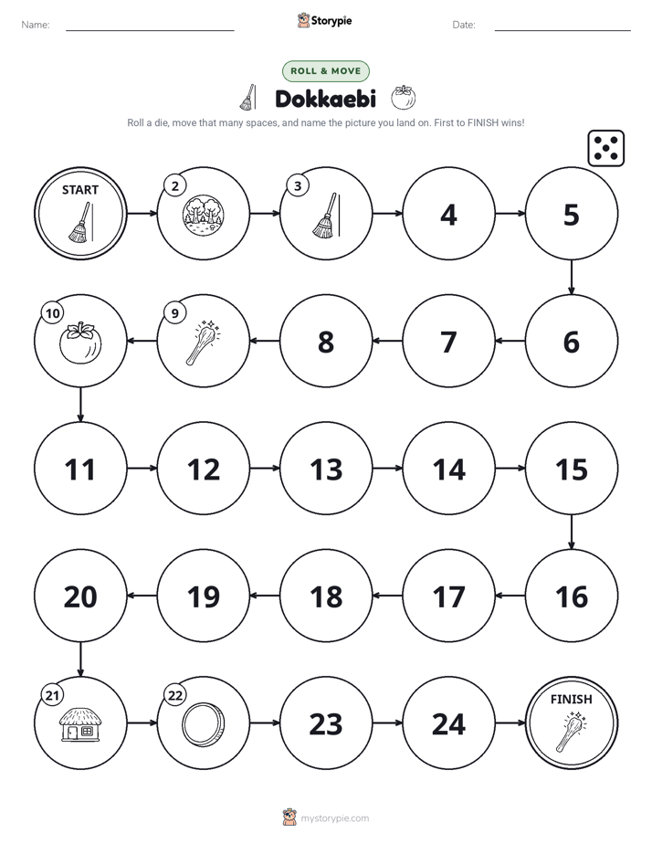 Roll & Move Game