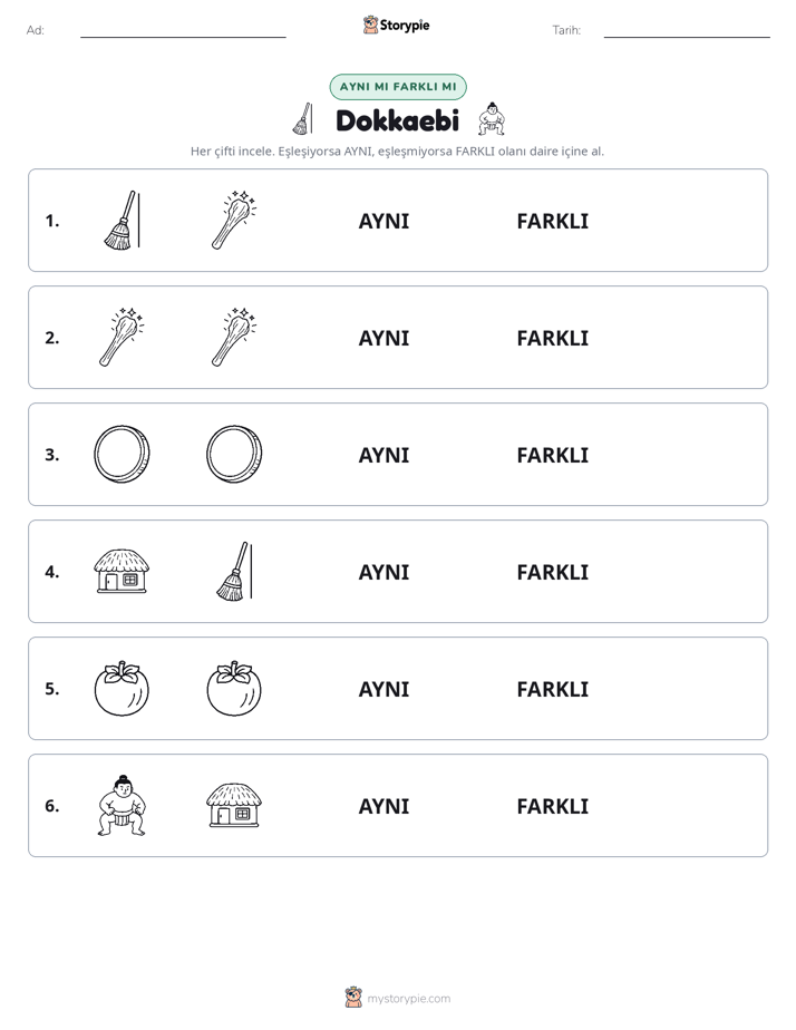 Aynı mı Farklı mı