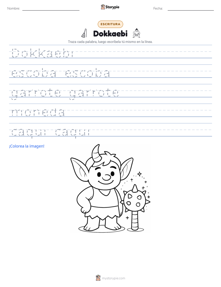 Práctica de Escritura