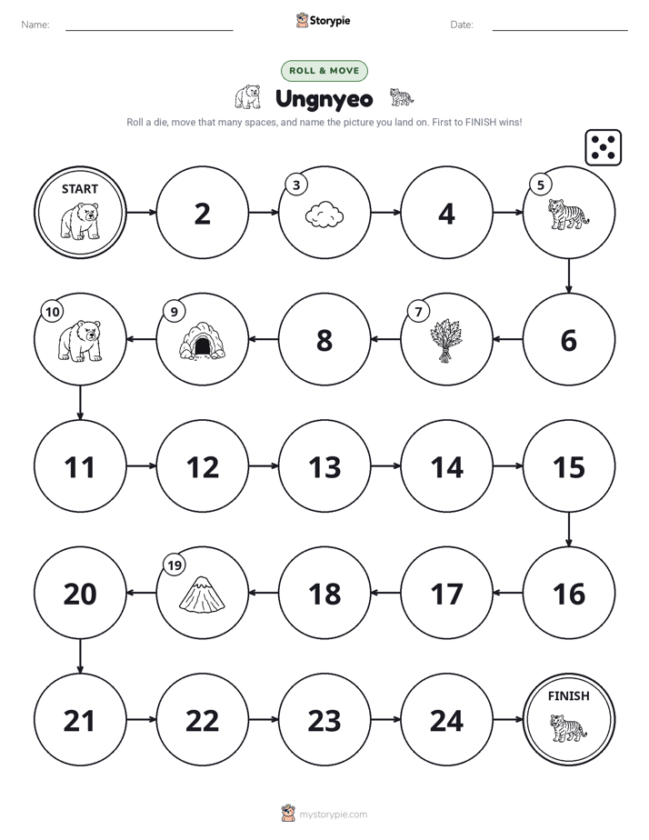 Roll & Move Game