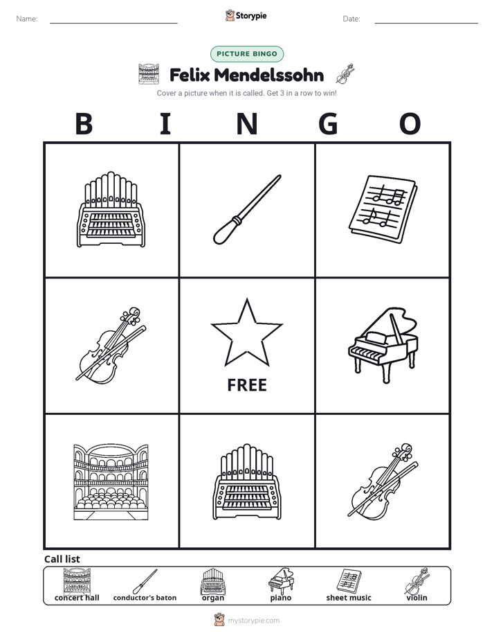 Picture Bingo
