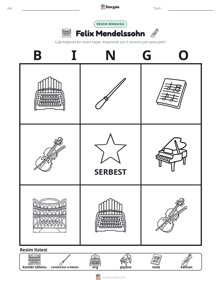 Resim Bingo