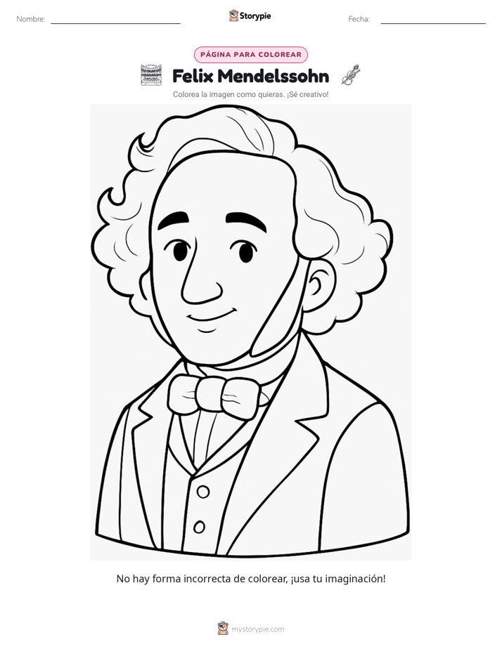 Página para Colorear
