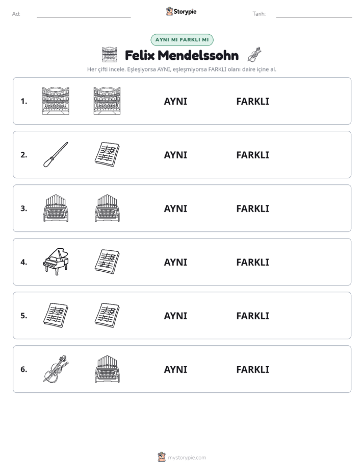 Aynı mı Farklı mı