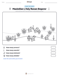 Maximilian I, Holy Roman Emperor printable worksheet preview